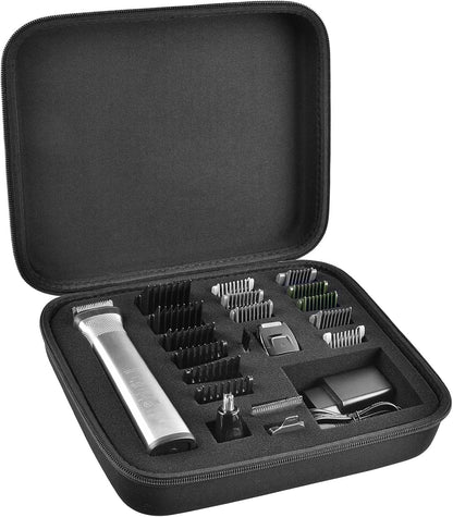 Protective Travel Case for Philips Norelco Multigroom Series 7000 & 5000 – Trimmer & Accessories Organizer (Box Only)