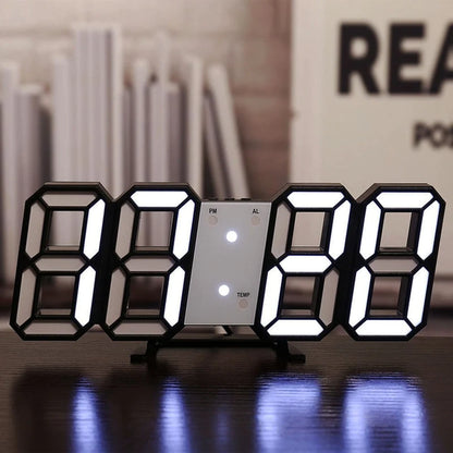 Nordic Glow Digital Clock – Minimal Design, Maximum Clarity