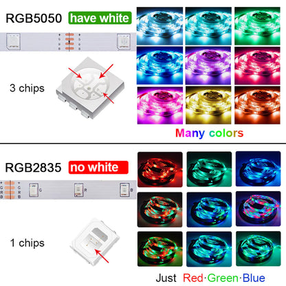 RGB 5050 – Bluetooth LED Dream Lighting for Any Space