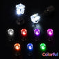 1/2Pcs LED Light up Ear Stud Earrings Colorful Flashing Zircon Earring Stainless Steel Party Night Bling Ear Ring Studs Jewelry