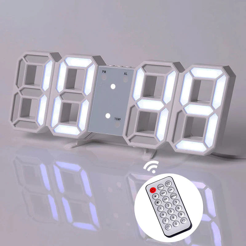 Nordic Glow Digital Clock – Minimal Design, Maximum Clarity
