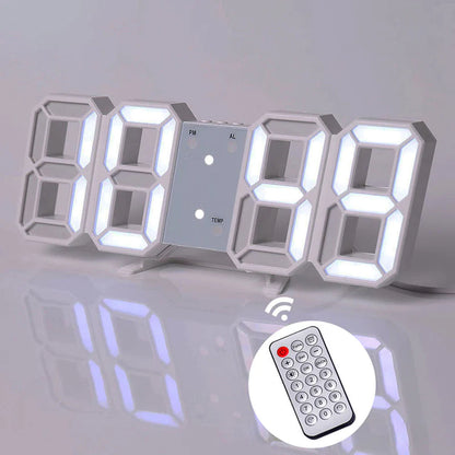 Nordic Glow Digital Clock – Minimal Design, Maximum Clarity