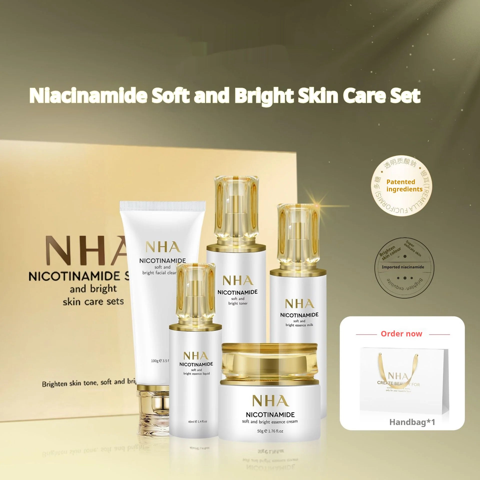 Niacinamide Radiance Skincare Kit – Brighten & Balance Sensitive Skin