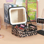 Illuminated Makeup Case – Reflective LED Beauty Organizer for Luxe Glamour 