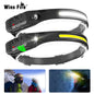 TrailBeam COB LED Headlamp – Hands-Free Power for Every Adventure
