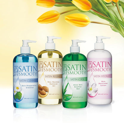 Satin Smooth Wax Residue Remover Oil – 16oz