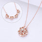 💞 316L Stainless Steel Love Magnetic Clover Necklace – Elegant Bond Jewelry