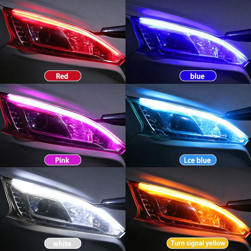 ⚡ DualFlow LED Daytime Running Lights – Sleek, Safe & Stylish on Every Drive 