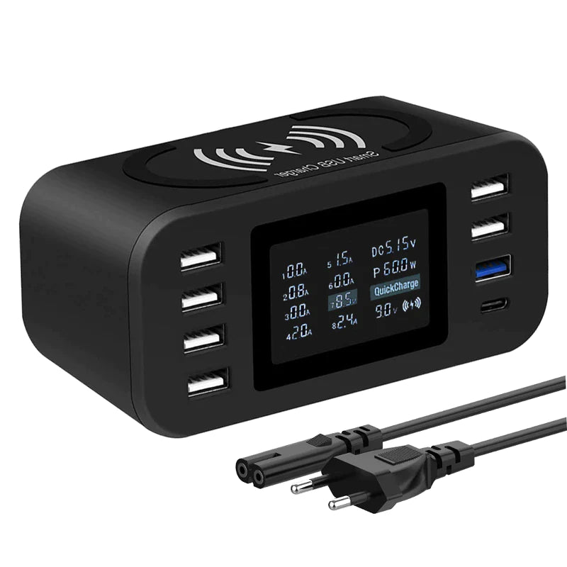 QiCharge 3.0 Station – Smart Speed, Zero Clutter