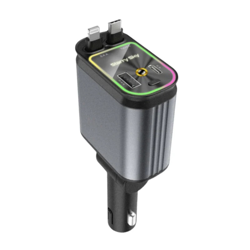  GalaxyCharge 4-in-1 Car Charger – Power Every Journey 🌌