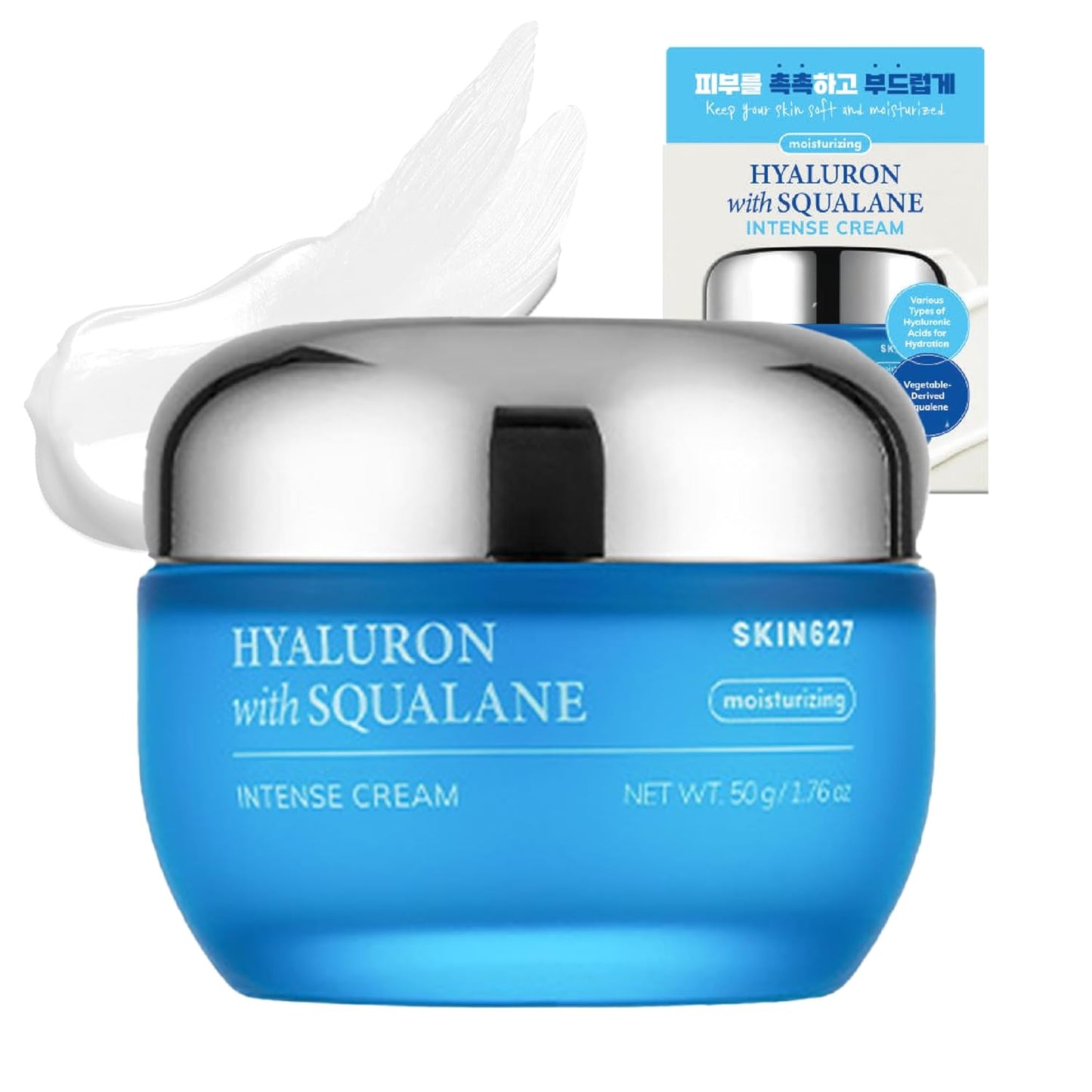 SKIN627 Hyaluron + Squalane Daily Moisturizer (1.76 oz) – Dewy Korean Hydration