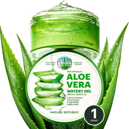 Aloe Vera 92% Soothing Gel – Fast Hydration & Multi-Use Care (1 pc)