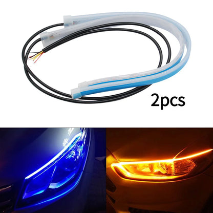 ⚡ DualFlow LED Daytime Running Lights – Sleek, Safe & Stylish on Every Drive 