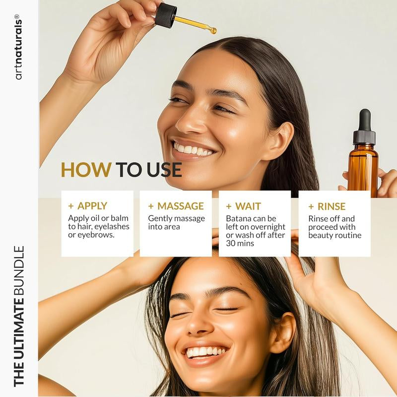 Artnaturals Batana Oil 4-Piece Regeneration Kit 🌟
