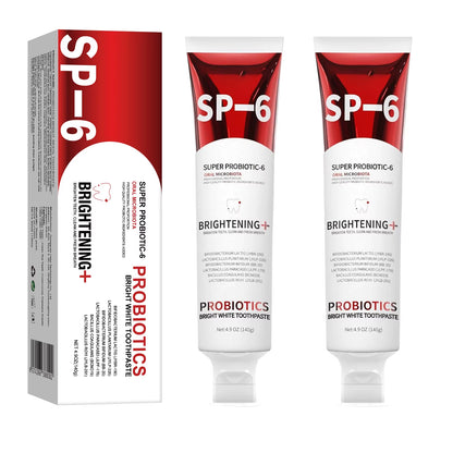 SP-6 Probiotic Whitening Toothpaste – Fresh Breath & Oral Balance
