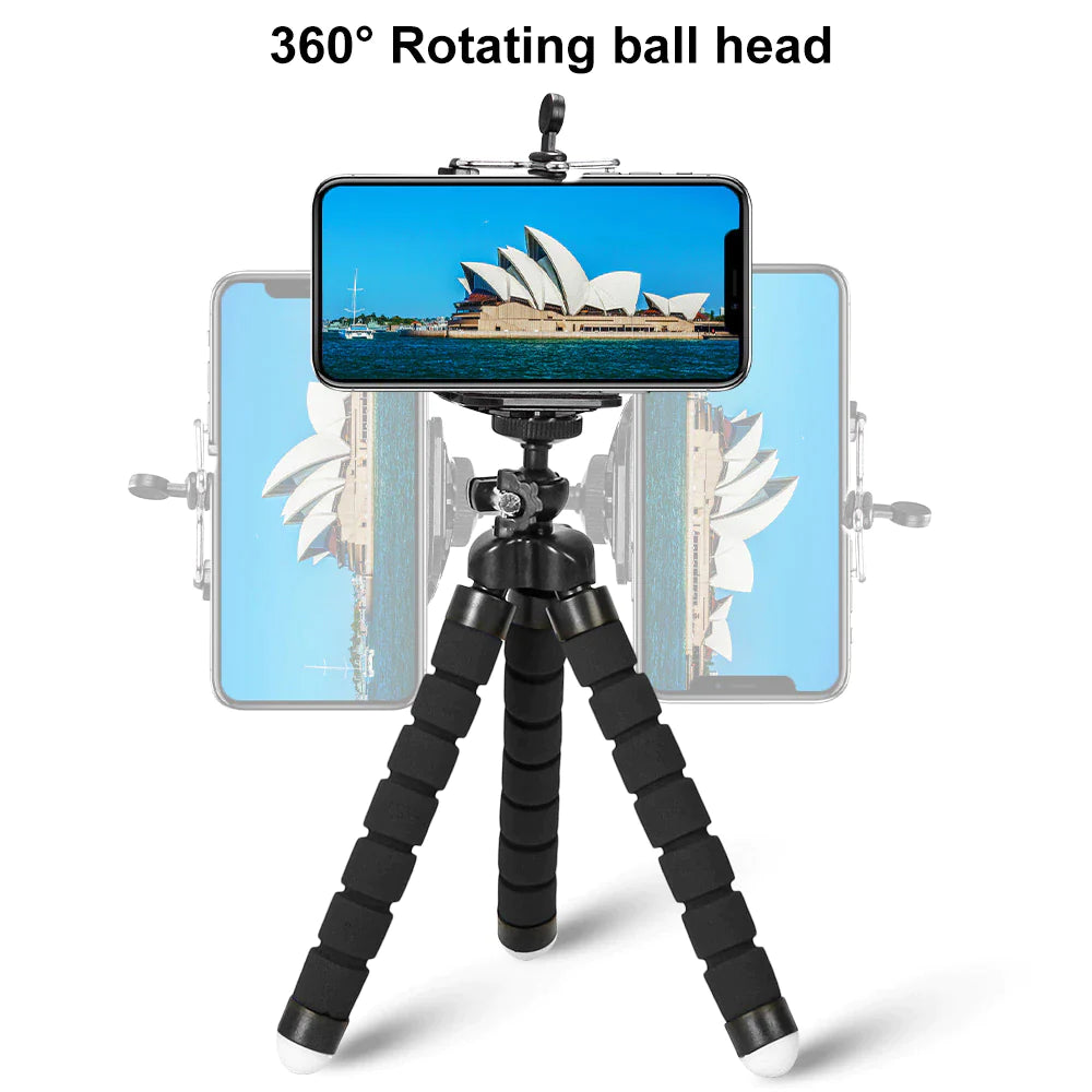 FlexiPod Mini Tripod – Bend, Grip & Shoot Anywhere