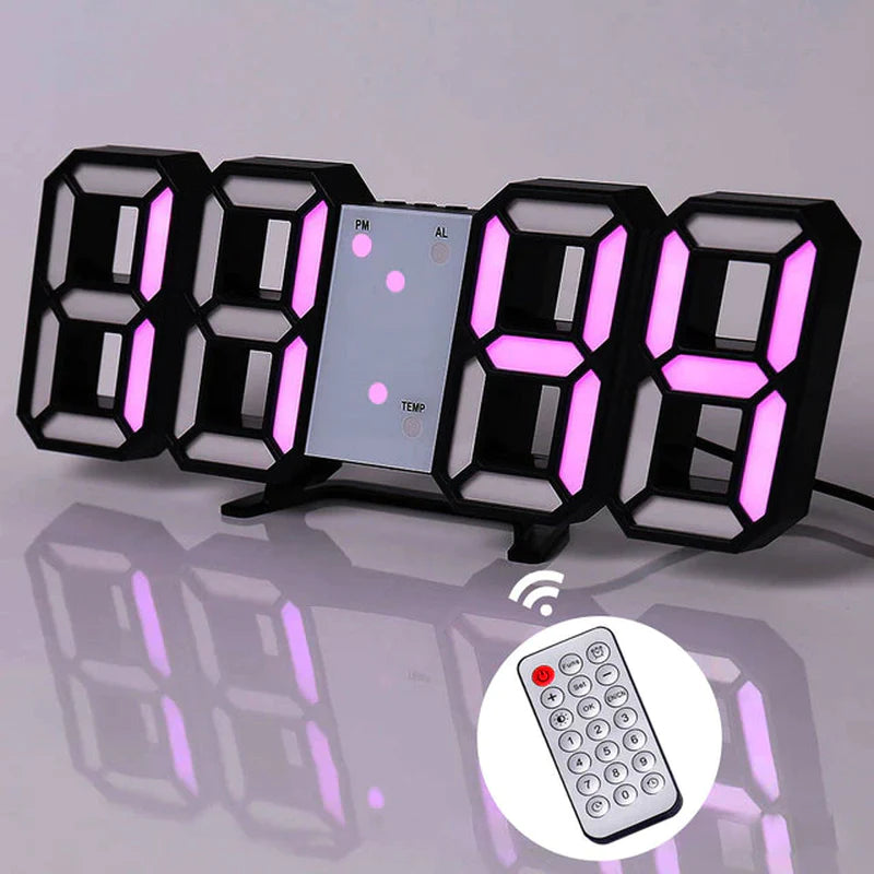 Nordic Glow Digital Clock – Minimal Design, Maximum Clarity