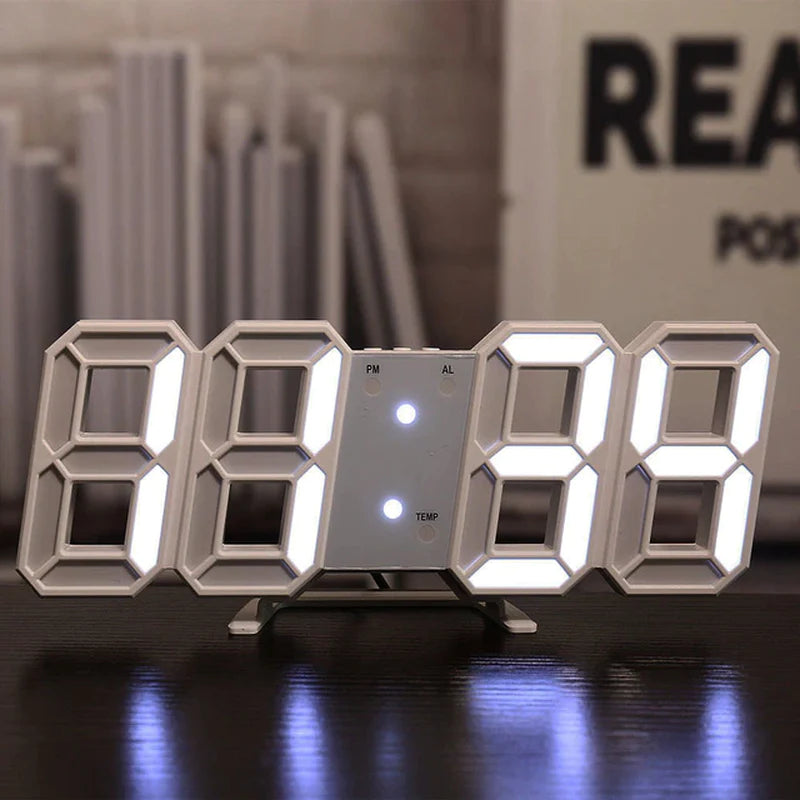 Nordic Glow Digital Clock – Minimal Design, Maximum Clarity