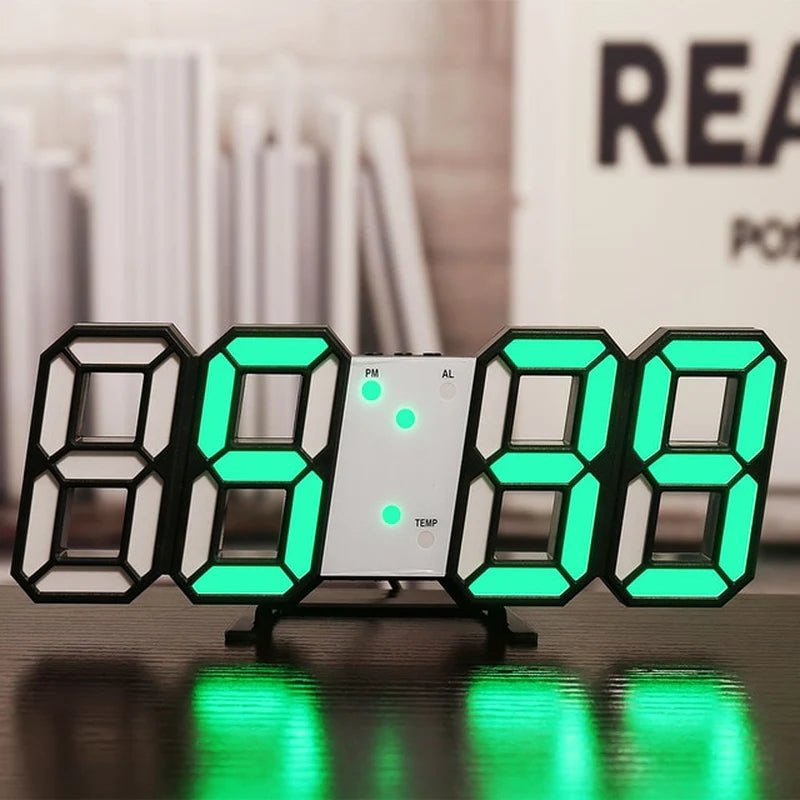 Nordic Glow Digital Clock – Minimal Design, Maximum Clarity