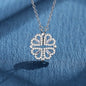 💞 316L Stainless Steel Love Magnetic Clover Necklace – Elegant Bond Jewelry