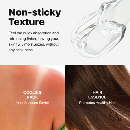 Aloe Vera 92% Soothing Gel – Fast Hydration & Multi-Use Care (1 pc)