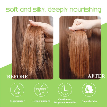 Smooth Hair Nourishing Oil Long-Lasting Hydration Damage Repair Heat Protection Fragrant Hair Treatment Oil