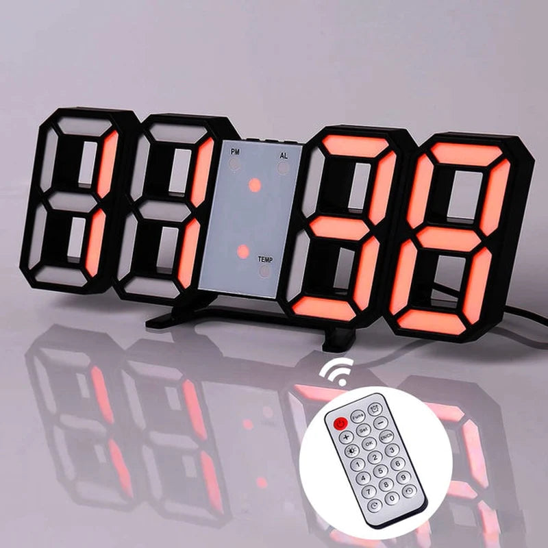 Nordic Glow Digital Clock – Minimal Design, Maximum Clarity