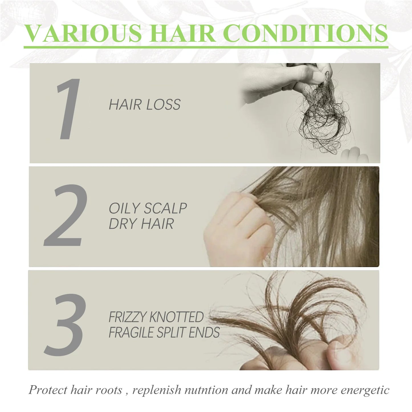 Smooth Hair Nourishing Oil Long-Lasting Hydration Damage Repair Heat Protection Fragrant Hair Treatment Oil