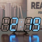 Nordic Glow Digital Clock – Minimal Design, Maximum Clarity