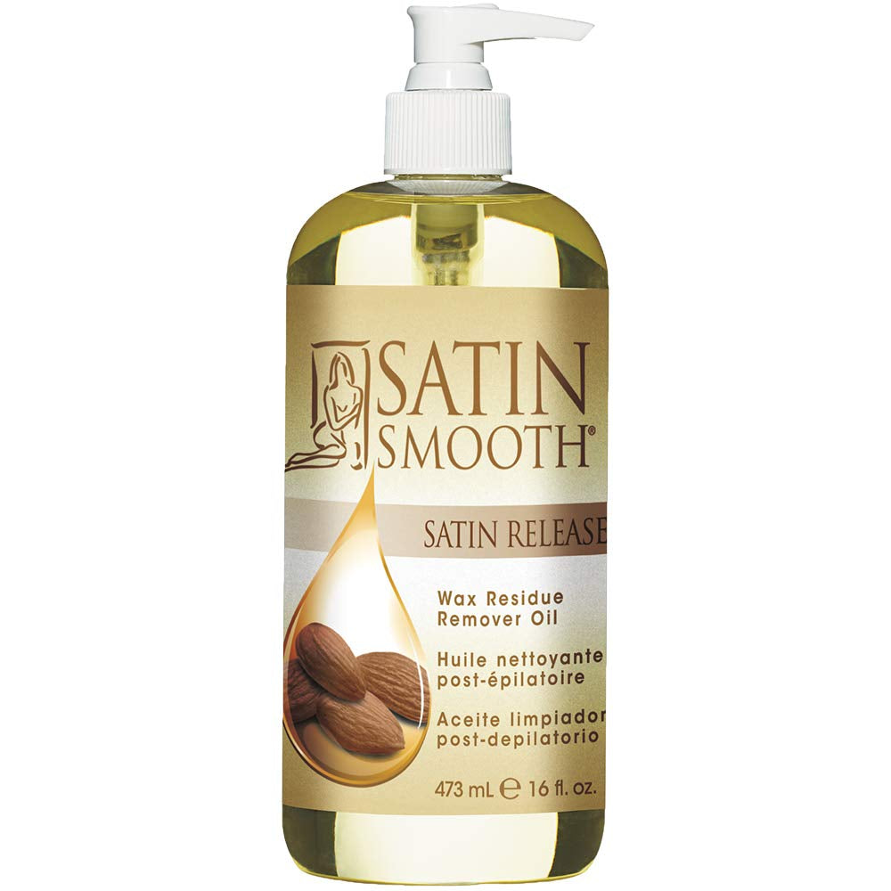 Satin Smooth Wax Residue Remover Oil – 16oz