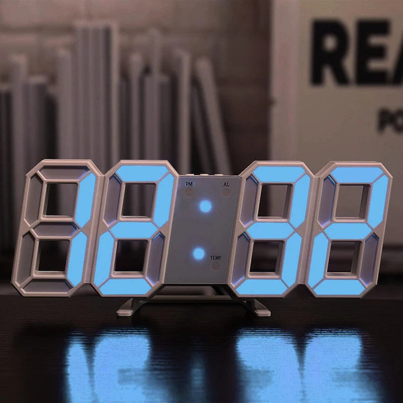Nordic Glow Digital Clock – Minimal Design, Maximum Clarity