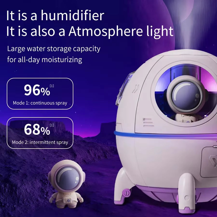 AeroMist Space Capsule Humidifier – Hydration with a Futuristic Twist