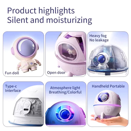 AeroMist Space Capsule Humidifier – Hydration with a Futuristic Twist